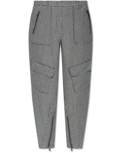 Iceberg Trousers > cropped trousers - Gris