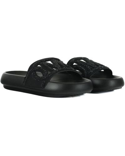 Michael Kors Sliders - Negro