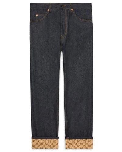 Gucci Jeans in denim classico per l'uso quotidiano - Nero