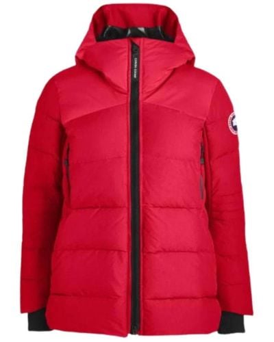 Canada Goose Down Jackets - Red