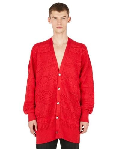 Sulvam Knitwear > cardigans - Rouge