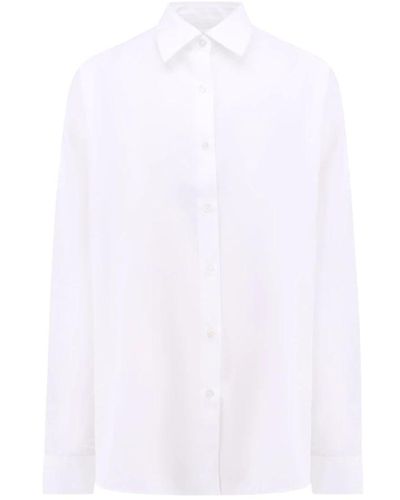 Dries Van Noten Abbigliamento da camicie bianche aw23 - Bianco
