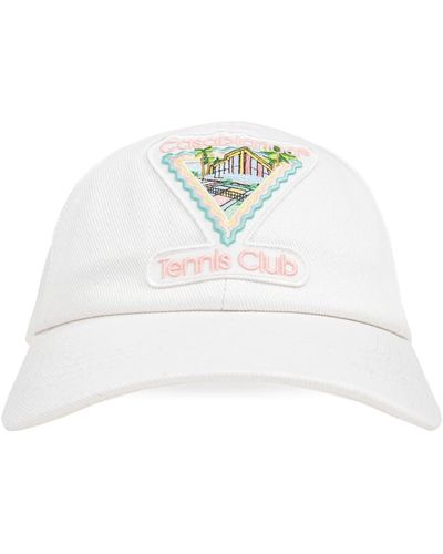 Casablanca Accessories > hats > caps - Blanc