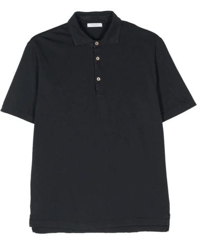 Boglioli Polo Shirts - Black