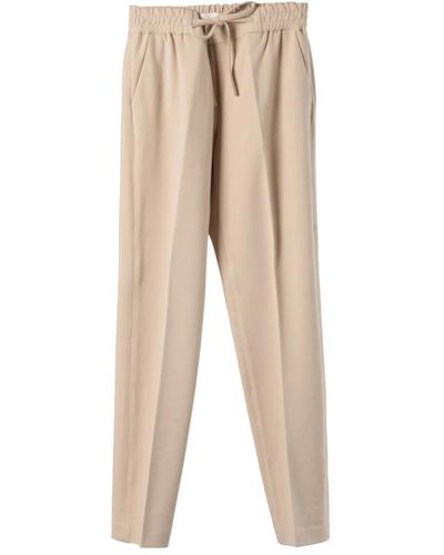 Circolo 1901 Trousers > slim-fit trousers - Neutre