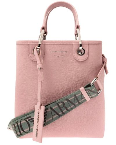 Giorgio Armani Rosa synthetische einkaufstasche - Pink