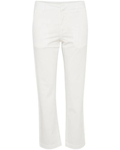 Part Two Pantaloni bianchi a gamba dritta - Bianco