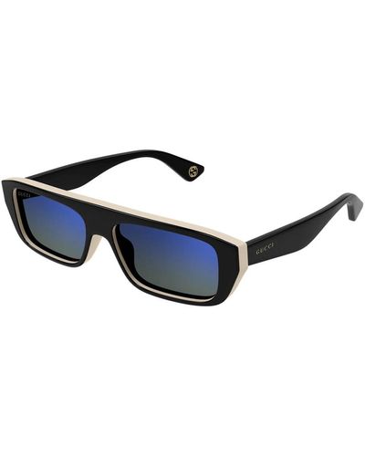 Gucci Trendige doppelschichtige sonnenbrille gg1617s - Blau