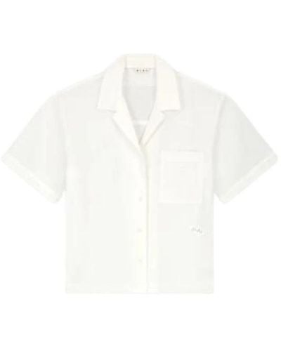 OLAF HUSSEIN Camicia utility per donne - Bianco