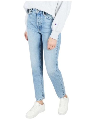 Nudie Jeans Breezy britt jeans - regular fit - Azul