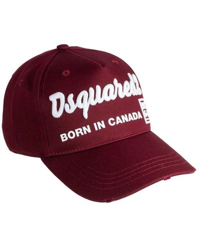DSquared² Baseball Cap Dc64 bordeaux - Rot