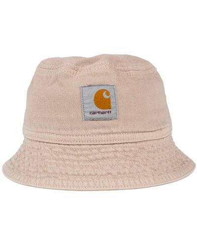 Carhartt Stein baumwoll garrison bucket hat - Natur