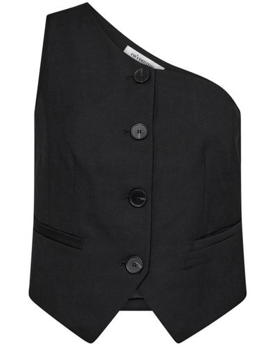 co'couture Vests - Black