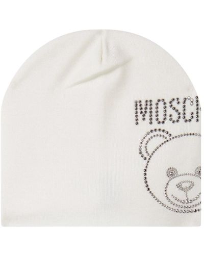 Moschino Accessories > hats > beanies - Blanc