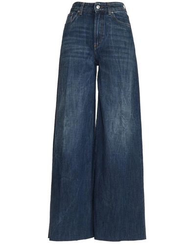 Department 5 Aw23 jeans denim blu da donna