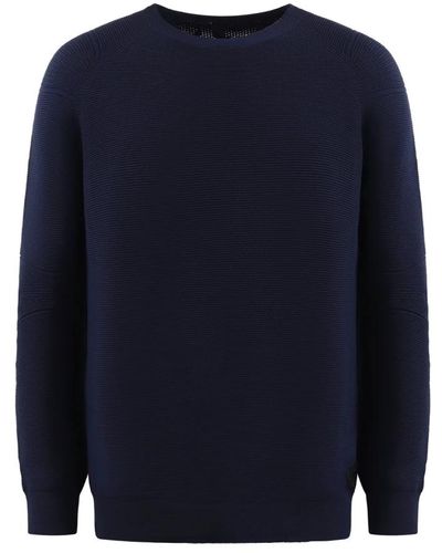 ALPHATAURI Knitwear > round-neck knitwear - Bleu