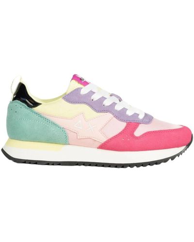 Sun 68 Trainers - Pink