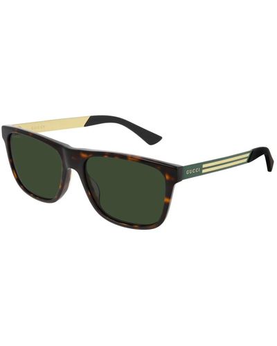 Gucci Des lunettes de soleil - Vert