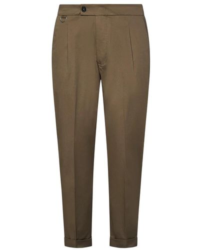 Low Brand Slim-Fit Trousers - Green