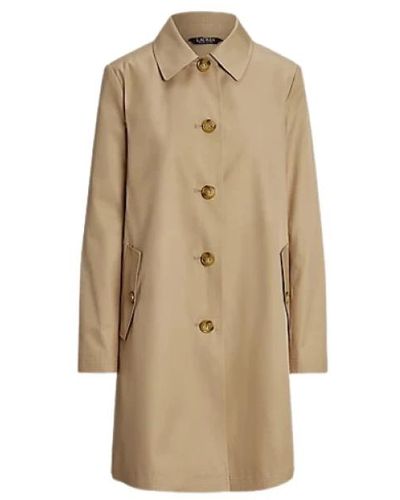 Ralph Lauren Coats > single-breasted coats - Neutre