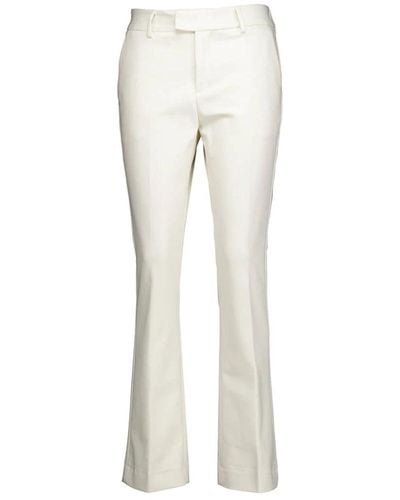 Mos Mosh Wide Trousers - Natural