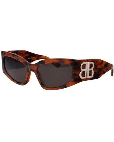 Balenciaga Stylische sonnenbrille bb0321s - Braun
