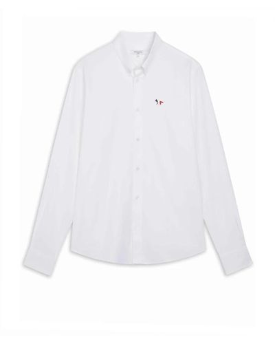 Maison Kitsuné Formal Shirts - Weiß