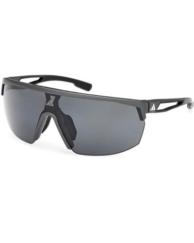 adidas Sportliche sonnenbrille für männer und frauen - Grau