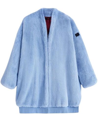 OOF WEAR Faux fur shearling jackets - Blau