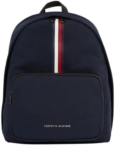 Tommy Hilfiger Skyline Striped Backpack - Blue