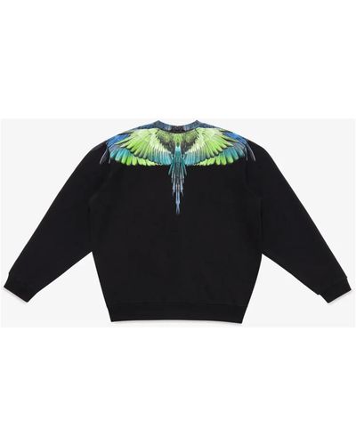 Marcelo Burlon Icon wings crewneck sweatshirt - Grün
