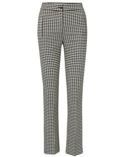 Veronica Beard Trousers > cropped trousers - Gris