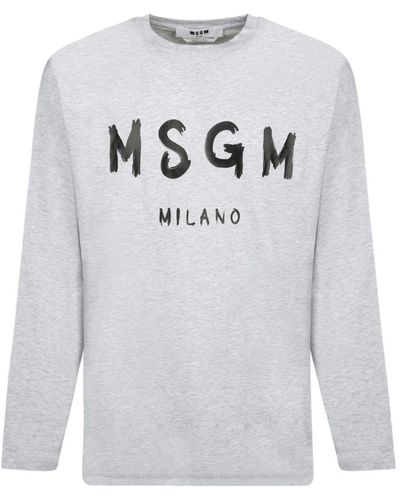 MSGM Sweatshirts & hoodies > sweatshirts - Gris