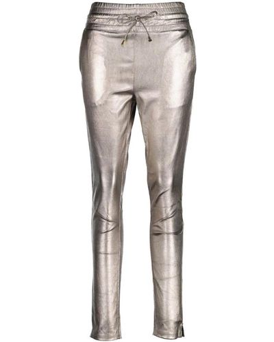 Ibana Slim-Fit Trousers - Grey