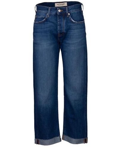 Roy Rogers Jeans > loose-fit jeans - Bleu