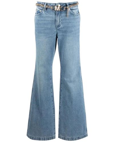Michael Kors Flared Jeans - Blue