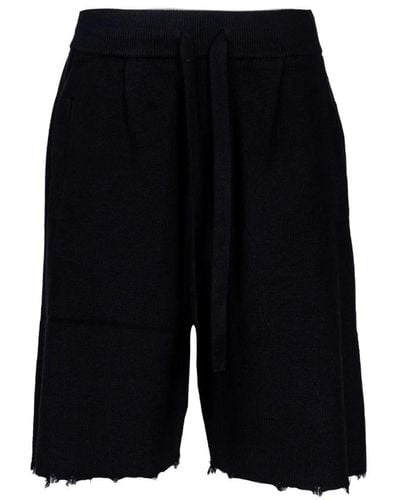 Laneus Shorts > short shorts - Noir