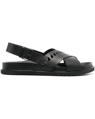 Etro Flat Sandals - Black