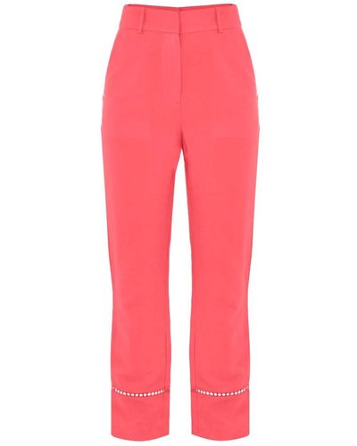 Kocca Trousers > straight trousers - Rouge