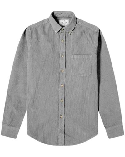 Portuguese Flannel Casual Shirts - Gray