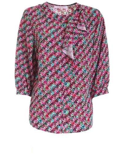 See By Chloé Seasonal print blouse - Morado