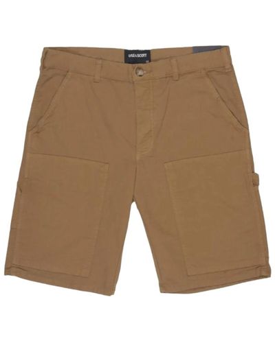 Lyle & Scott Lässige sommer shorts für männer - Braun