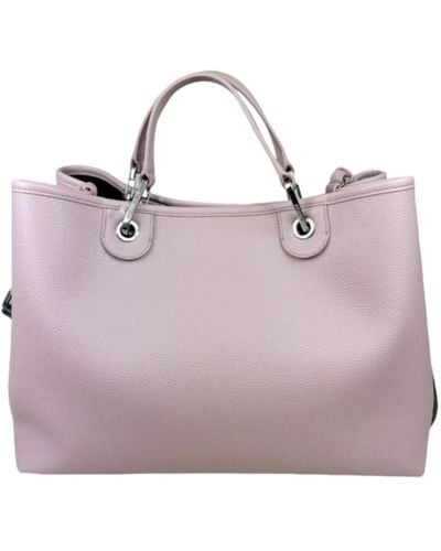 Emporio Armani Tote Bags - Purple
