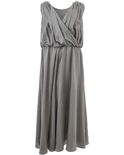 Lardini Midi Dresses - Gray