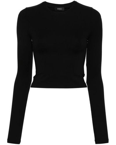 Wardrobe NYC Long Sleeve Tops - Black