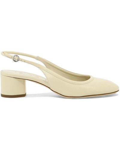 Aeyde Shoes > heels > pumps - Blanc