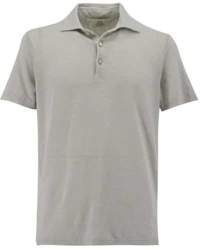 Mauro Ottaviani Polo Shirts - Grey