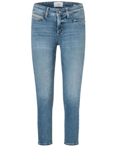 Cambio Jeans slim-fit eleganti - Blu
