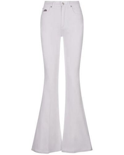Alexander McQueen Wide Pants - White