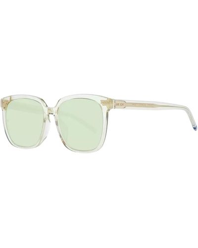 Tommy Hilfiger Transparente -sonnenbrille, grüne gläser